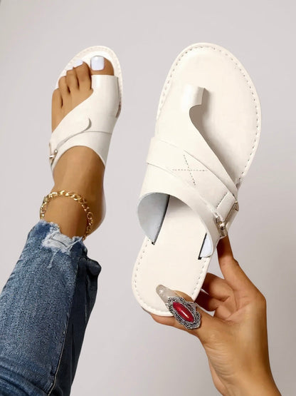 Aitana | Slide-Sandalen für Damen mit gekreuzten Riemen