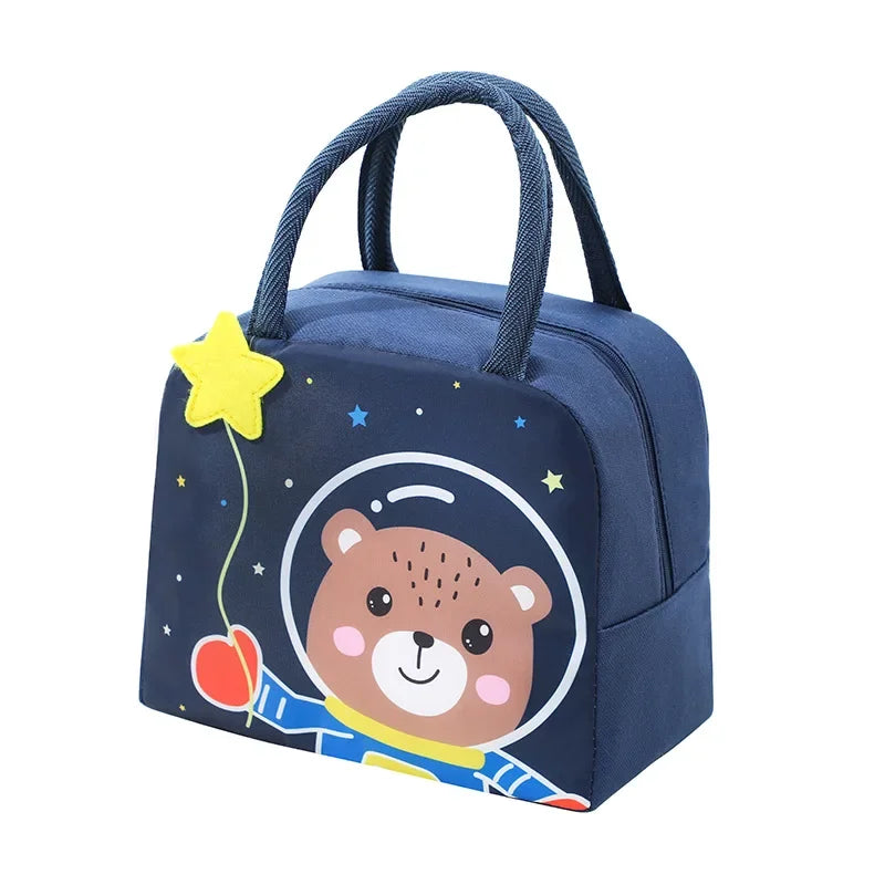 Coco | Kinder-Thermotasche mit Dinosaurier und oberen Tragegriffen
