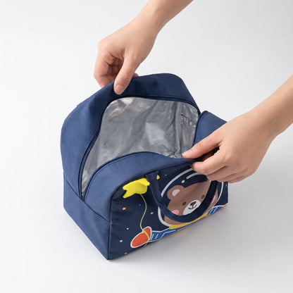 Coco | Kinder-Thermotasche mit Dinosaurier und oberen Tragegriffen