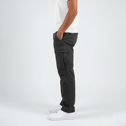 Cargo-Hose mit lockerem Schnitt und Seitentaschen