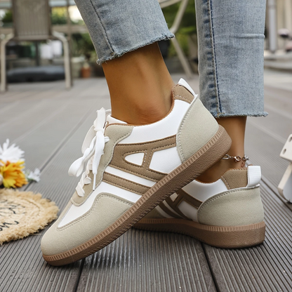 Alviera | Damen-Sneaker mit Schnürsenkeln und bequemem, lässigem Stil  