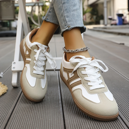 Alviera | Damen-Sneaker mit Schnürsenkeln und bequemem, lässigem Stil  