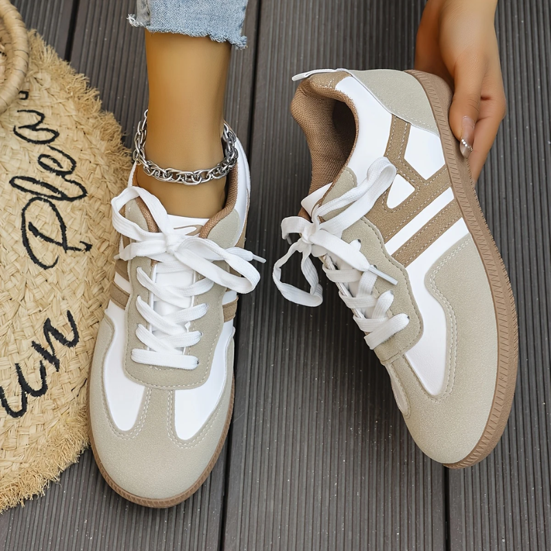 Alviera | Damen-Sneaker mit Schnürsenkeln und bequemem, lässigem Stil  