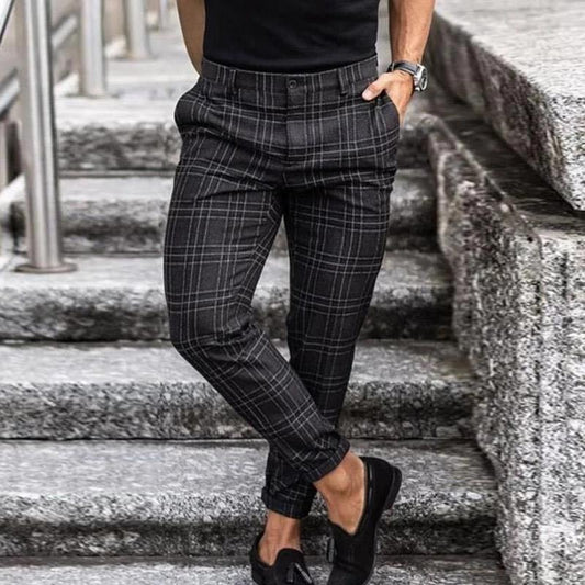 Nasha | Plaid Chino Pants