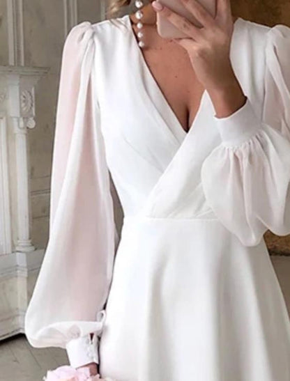 Genara | Elegantes Cocktailkleid mit langen Ärmeln für Damen