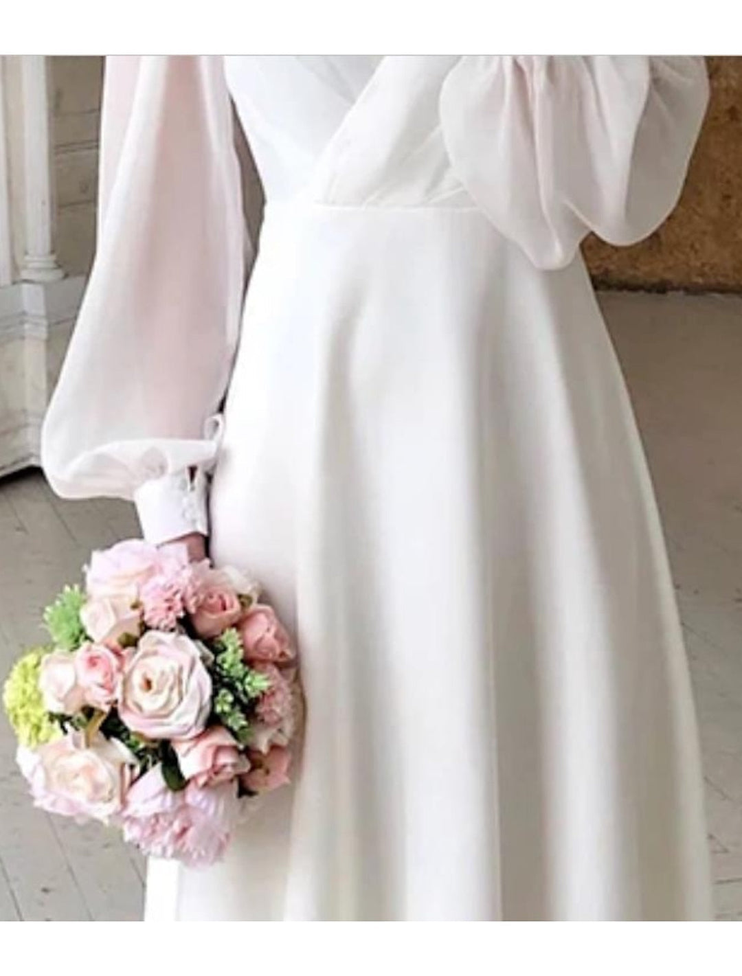 Genara | Elegantes Cocktailkleid mit langen Ärmeln für Damen