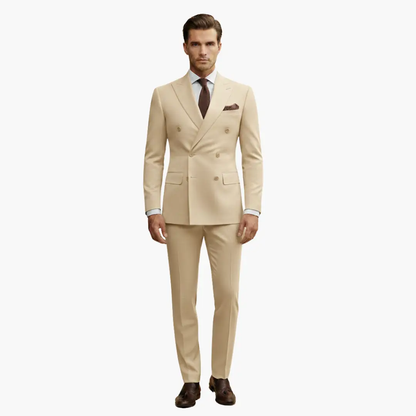 Miguel | Traje para hombre de dos piezas con blazer cruzado y pantalón
