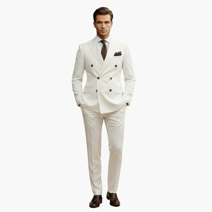 Miguel | Traje para hombre de dos piezas con blazer cruzado y pantalón
