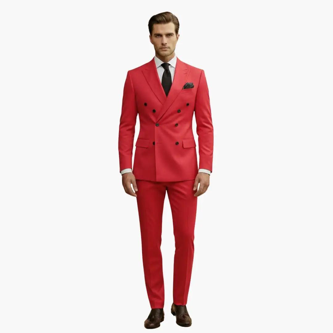 Miguel | Traje para hombre de dos piezas con blazer cruzado y pantalón