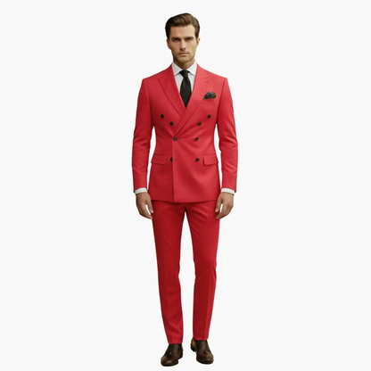 Miguel | Traje para hombre de dos piezas con blazer cruzado y pantalón