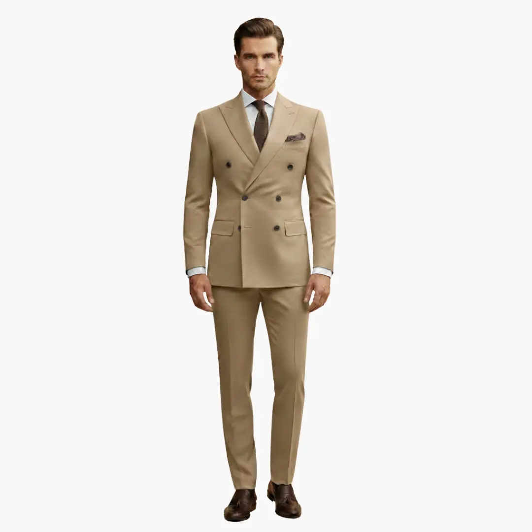 Miguel | Traje para hombre de dos piezas con blazer cruzado y pantalón