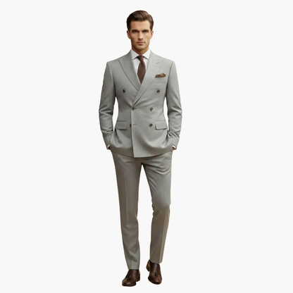 Miguel | Traje para hombre de dos piezas con blazer cruzado y pantalón