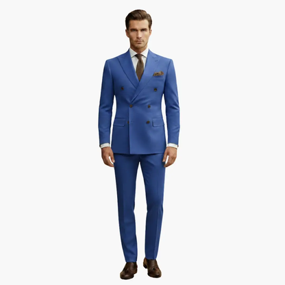 Miguel | Traje para hombre de dos piezas con blazer cruzado y pantalón