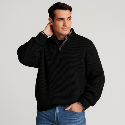 Dylan | Pull printemps homme demi-zip