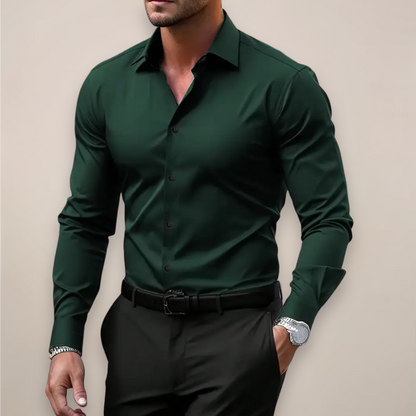 Silvano | Camisa slim elegante de primavera para hombre