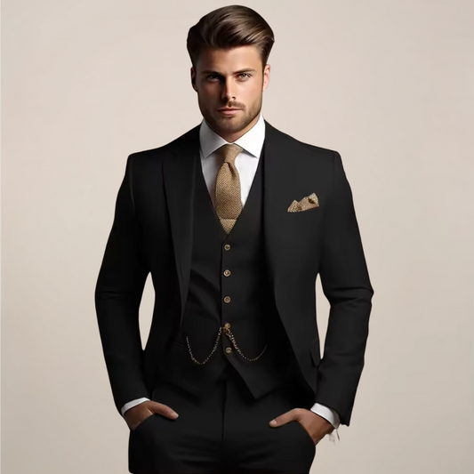 Clemente | Men's Spring Three-Piece Formal Suit