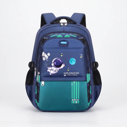 Neli | Mochila escolar con varios compartimentos y astronauta