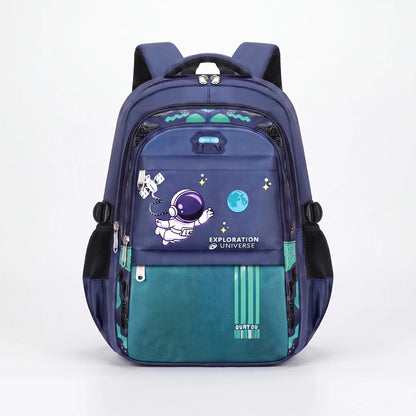 Neli | Mochila escolar con varios compartimentos y astronauta