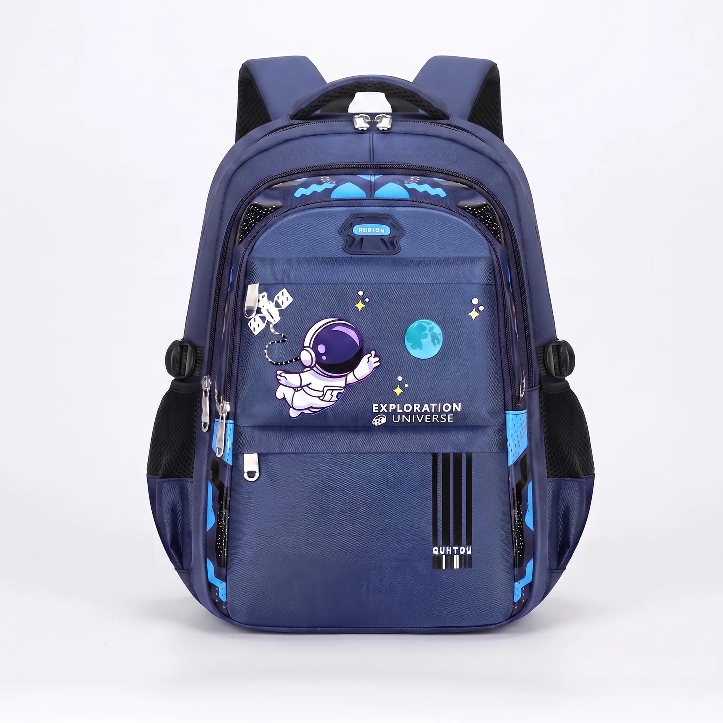 Neli | Mochila escolar con varios compartimentos y astronauta