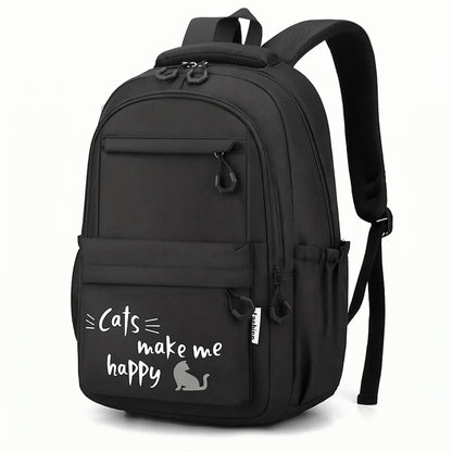 Kuri | Mochila escolar con varios compartimentos y bolsillo frontal