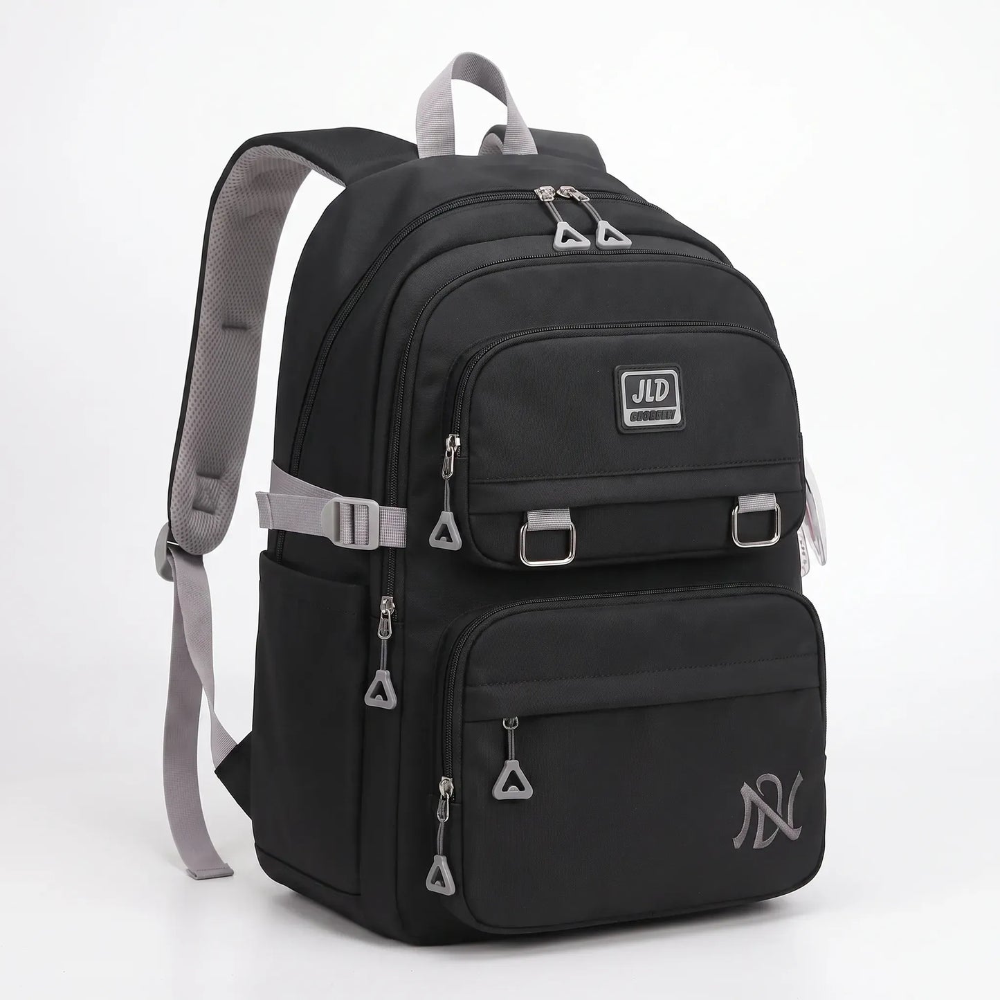 Kuri | Mochila escolar con varios compartimentos y bolsillo frontal