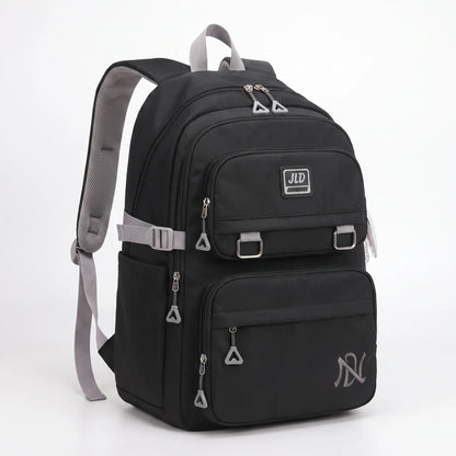 Kuri | Mochila escolar con varios compartimentos y bolsillo frontal