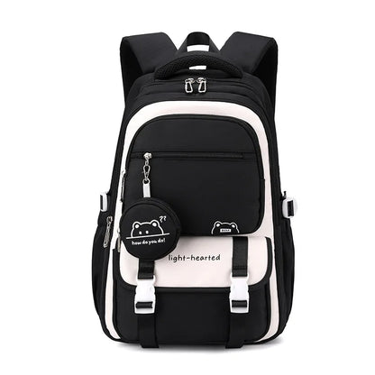 Yani | Mochila escolar con varios bolsillos y compartimento frontal