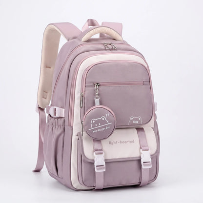 Yani | Mochila escolar con varios bolsillos y compartimento frontal