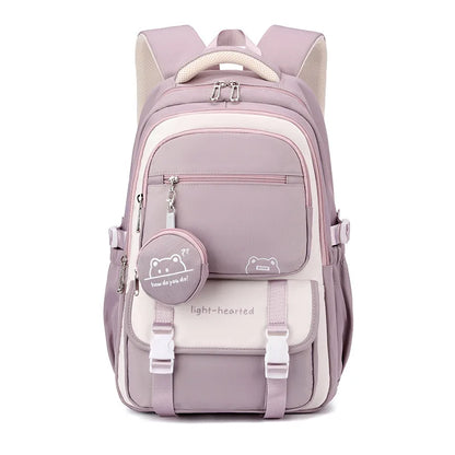 Yani | Mochila escolar con varios bolsillos y compartimento frontal