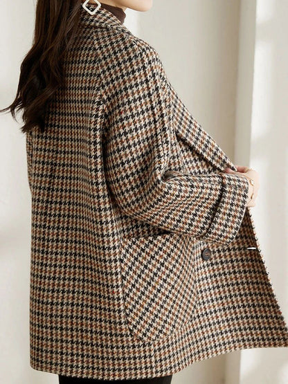 Naila | Women's Oversized Plaid Blazer