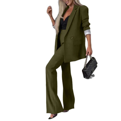 Zoriana | Damenoutfit mit oversized Blazer und weit geschnittenen Hosen | Schick