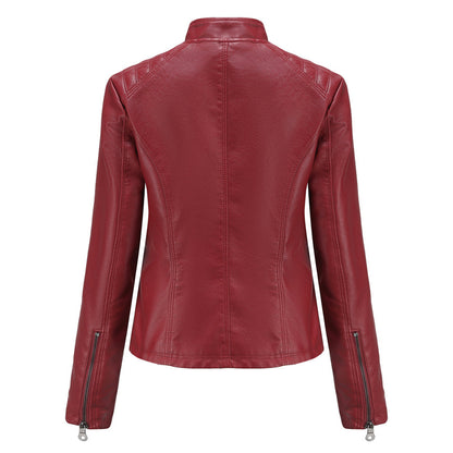 Nayeli | Chaqueta biker clásica con cremallera para mujer