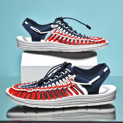 Victoria | Geschlossene Sandalen mit verstellbarem Kordelzug und Zehenschutz  