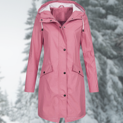 Esther | Wasserdichte Jacke mit Kapuze und Taschen  