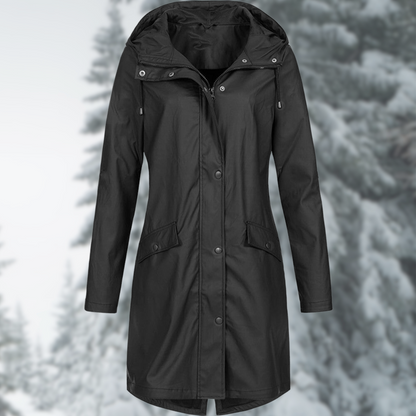 Esther | Wasserdichte Jacke mit Kapuze und Taschen  