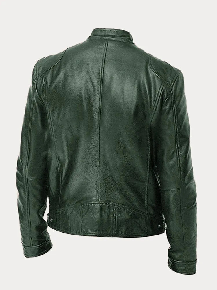 Julián | Chaqueta para hombre con cuello alto y cremallera