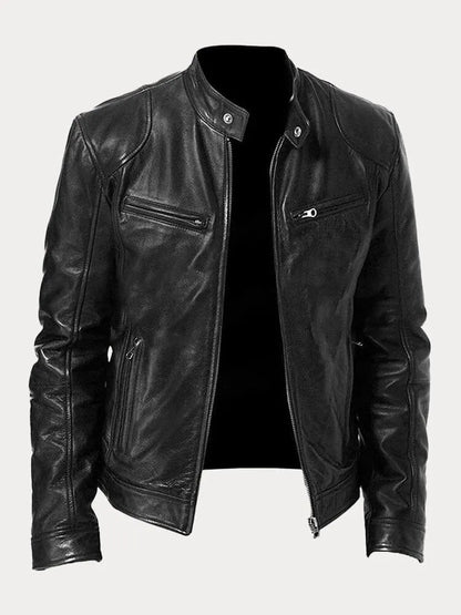 Julián | Chaqueta para hombre con cuello alto y cremallera