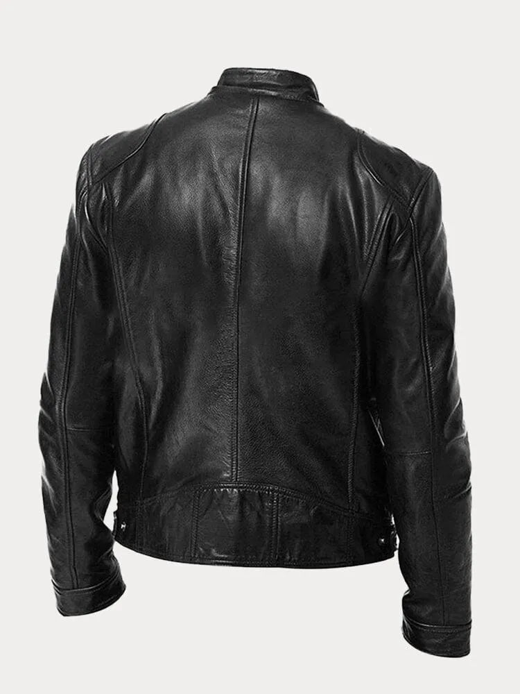 Julián | Chaqueta para hombre con cuello alto y cremallera