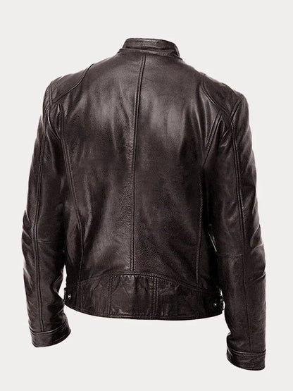 Julián | Chaqueta para hombre con cuello alto y cremallera
