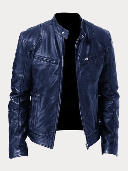 Julián | Chaqueta para hombre con cuello alto y cremallera