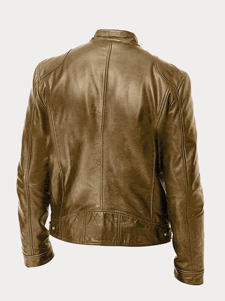 Julián | Chaqueta para hombre con cuello alto y cremallera