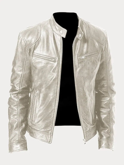 Julián | Chaqueta para hombre con cuello alto y cremallera