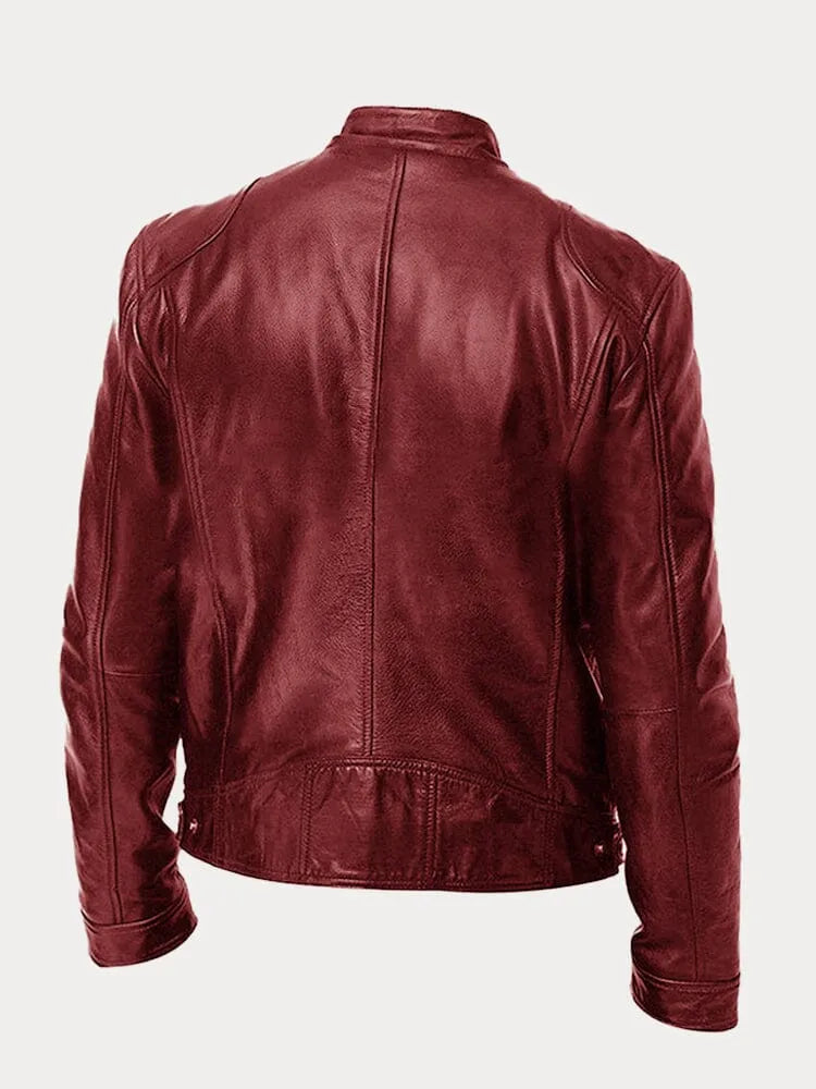 Julián | Chaqueta para hombre con cuello alto y cremallera