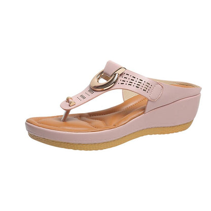Adelina | Sandalias ortopédicas con cuña y tira ajustable