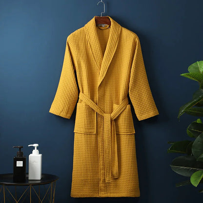 Alveris | Women's Waffle Knit Comfortable Spring Robe