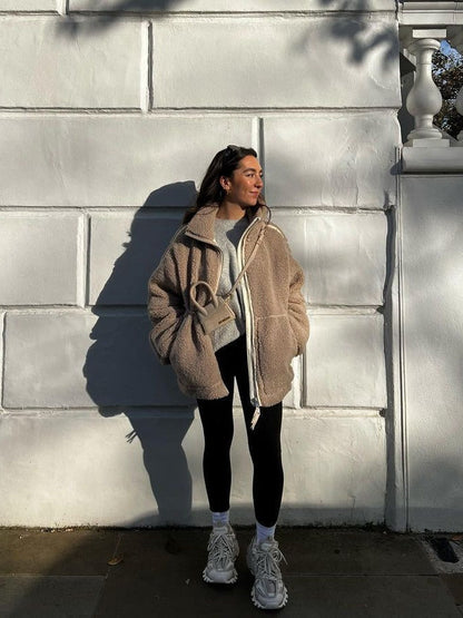 Daniela | Oversize-Fleecejacke für Damen mit warmem Stoff