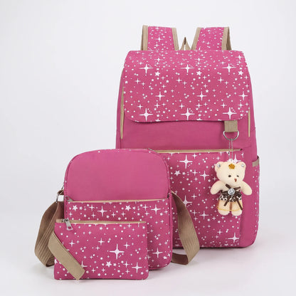 Nori | Set de tres piezas con mochila bandolera y estuche