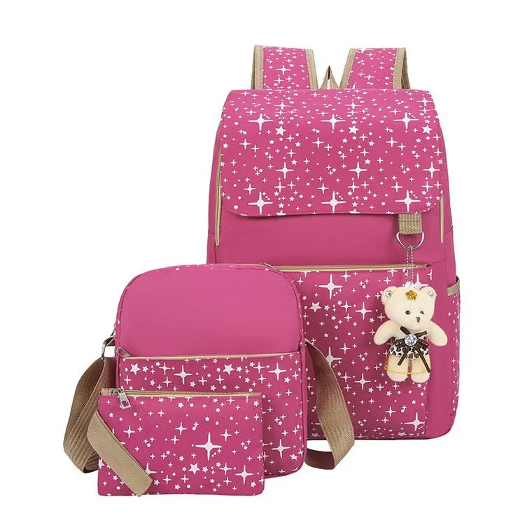 Nori | Set de tres piezas con mochila bandolera y estuche