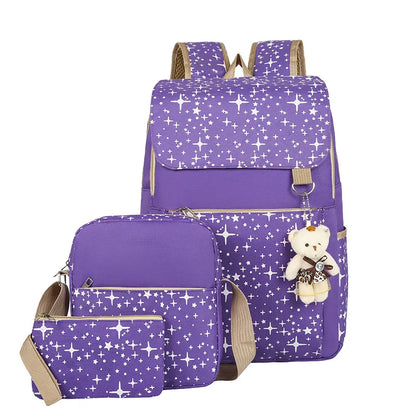 Nori | Set de tres piezas con mochila bandolera y estuche