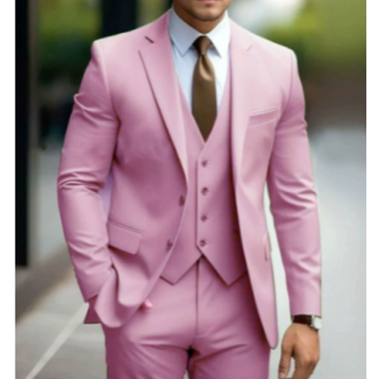 Gregorio | Dreiteiliger Herrenanzug mit Weste und Slim-Fit Sakko | Formal  
